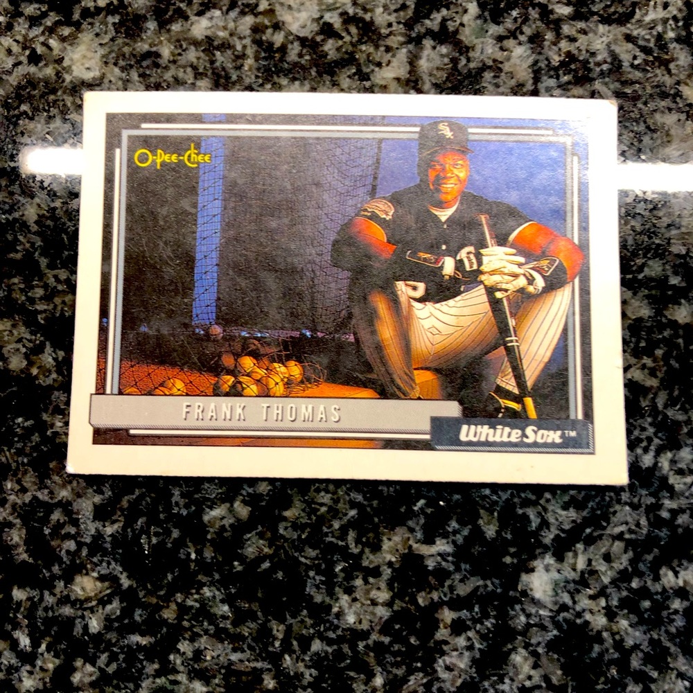 Frank Thomas O Pee Chee 1992 #555 baseball card!!!